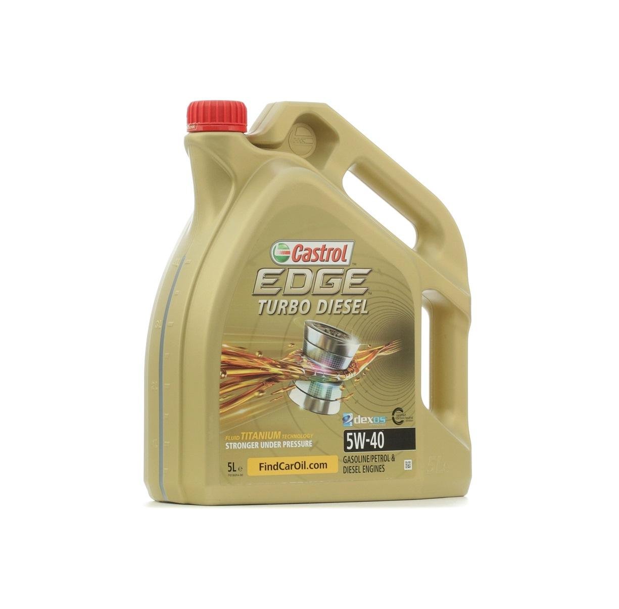Моторна олива Castrol Edge Turbo Diesel 5W-40 5 л