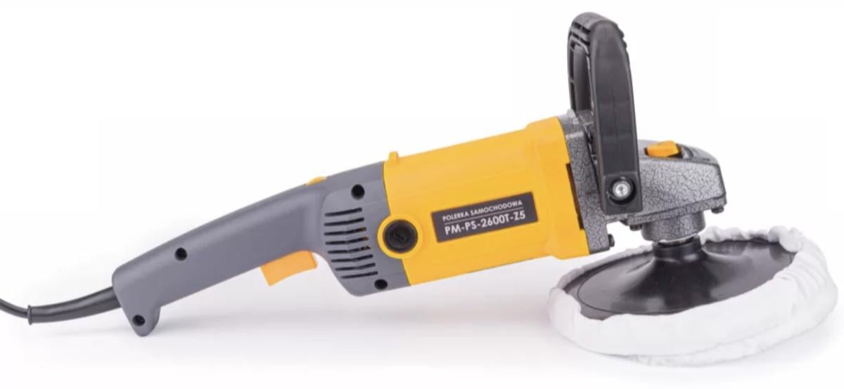 Полірувальна машина Powermat PM-PS-2600T-Z5 2415717512 2600 Вт 3200 об/хв. 180 мм - фото 3 Полірувальна машина Powermat PM-PS-2600T-Z5 2415717512 2600 Вт 3200 об/хв. 180 мм - фото 3