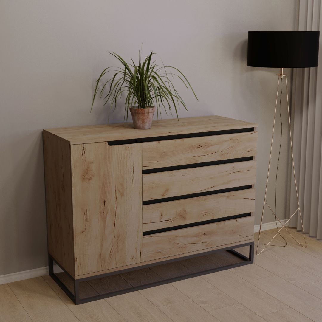 Комод Тиса Мебель 416 Дуб Тахо (9004015)