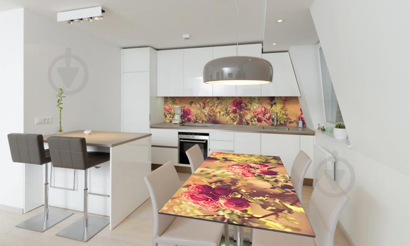 Наклейка виниловая на стол Zatarga «Фото Розы» 600х1200 мм Z180693st Наклейка виниловая на стол Zatarga «Фото Розы» 600х1200 мм Z180693st