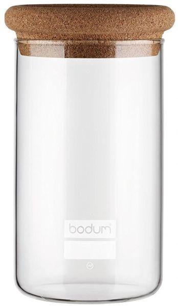 Банка для зберігання продуктів Bodum Yohki скляна з пробковою кришкою 1 л (8600-109-2) - фото 2