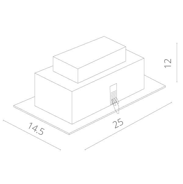 Светильник потолочный поворотный Arte Lamp Cardani Medio A5930PL-2BK 50W G5,3 (11323469) - фото 4