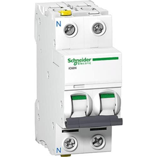 Автоматический выключатель Schneider Electric Acti9 iC60N 2P 16A 6кА C (A9F79216)