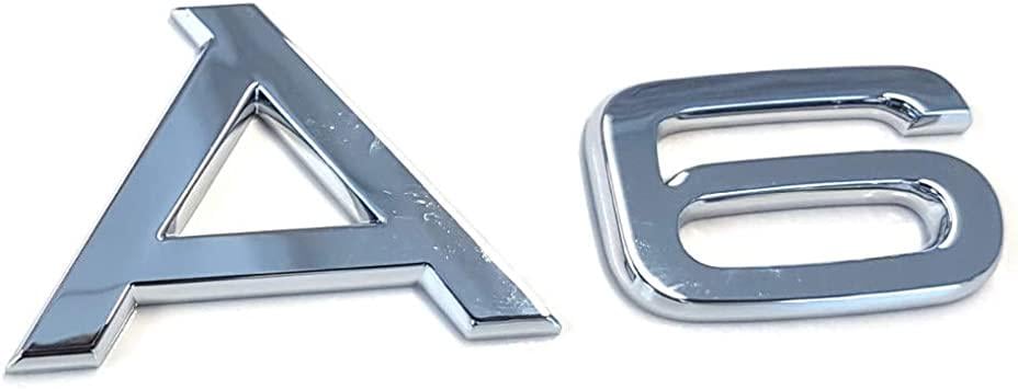 Емблема-напис A 6 на багажник 2005> 90х35 мм (4F08537412ZZ)