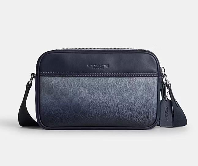 Сумка через плече чоловіча Coach Graham Crossbody Bag Ombre Signature Canvas