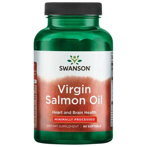 Масло лосося Virgin Salmon Oil 105 g 90 Sgels