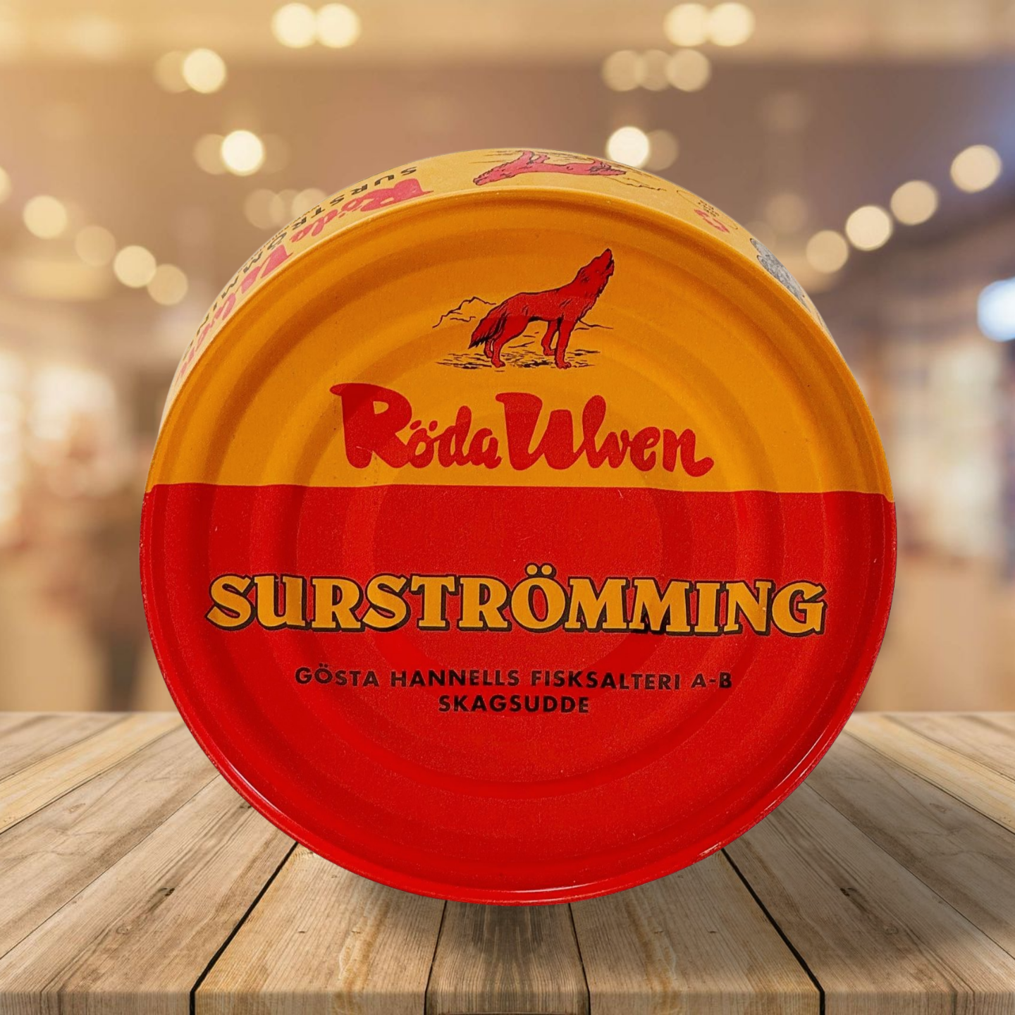 Сюрстрьомінг Surstromming Röda Ulven банка 400 г (22199)