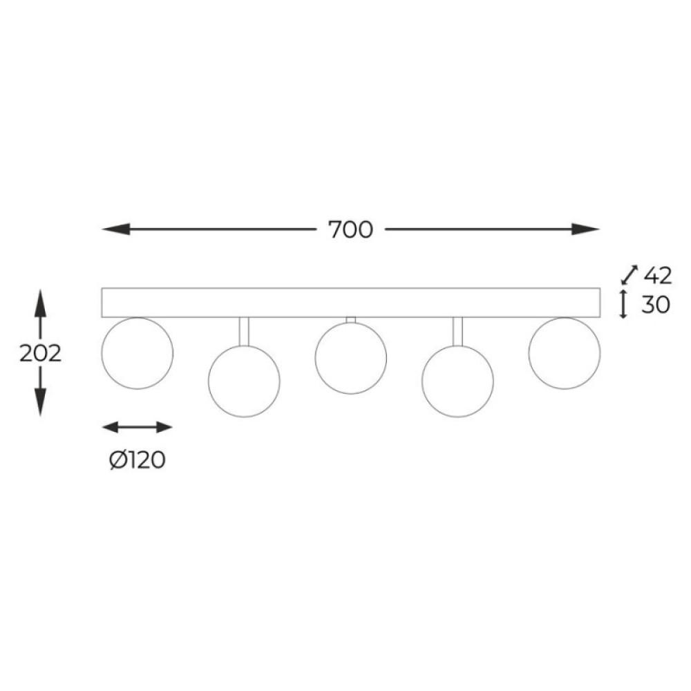 Люстра Zuma Line ALI (5643) - фото 2 Люстра Zuma Line ALI (5643) - фото 2