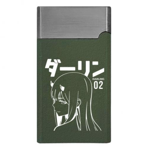 Зажигалка газовая Zero Two Girl Оливковый (12864865-29-158631)