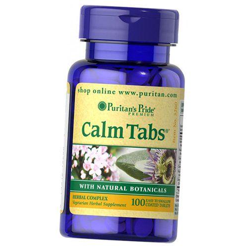 Растительный комплекс для сна Puritan's Pride Calm Tabs 100 таб. (71367047)