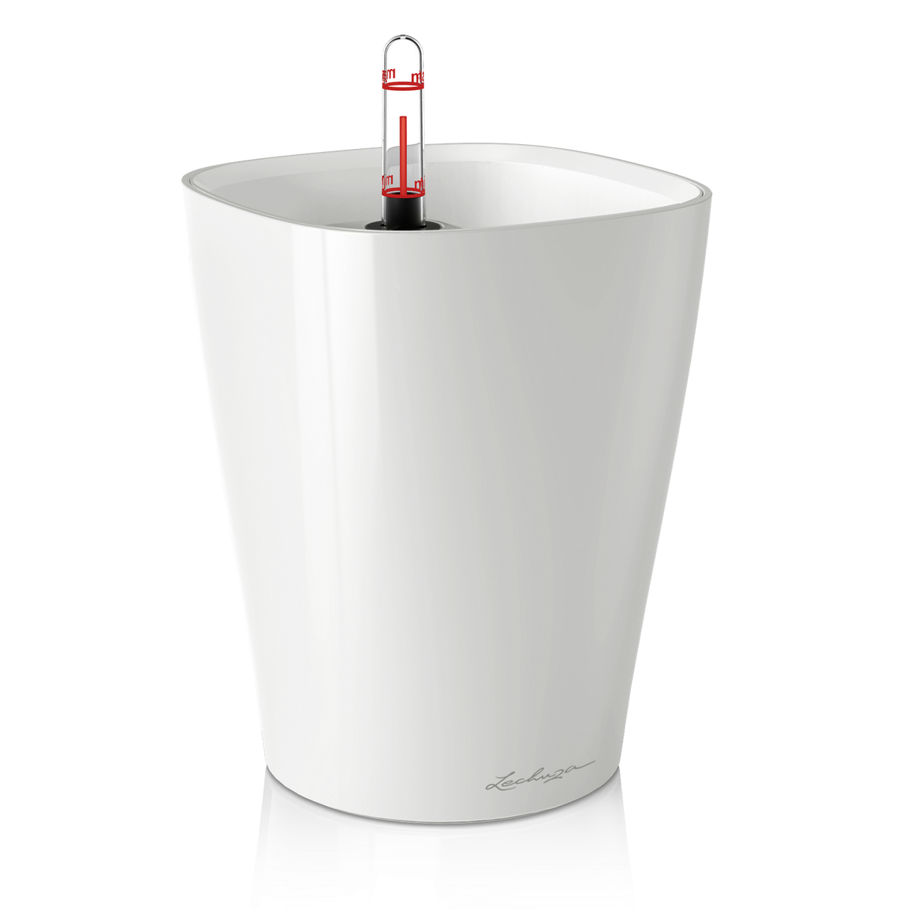 Умный горшок Lechuza DELTINI 15 квадратный 1,2 л 15x19 см Белый