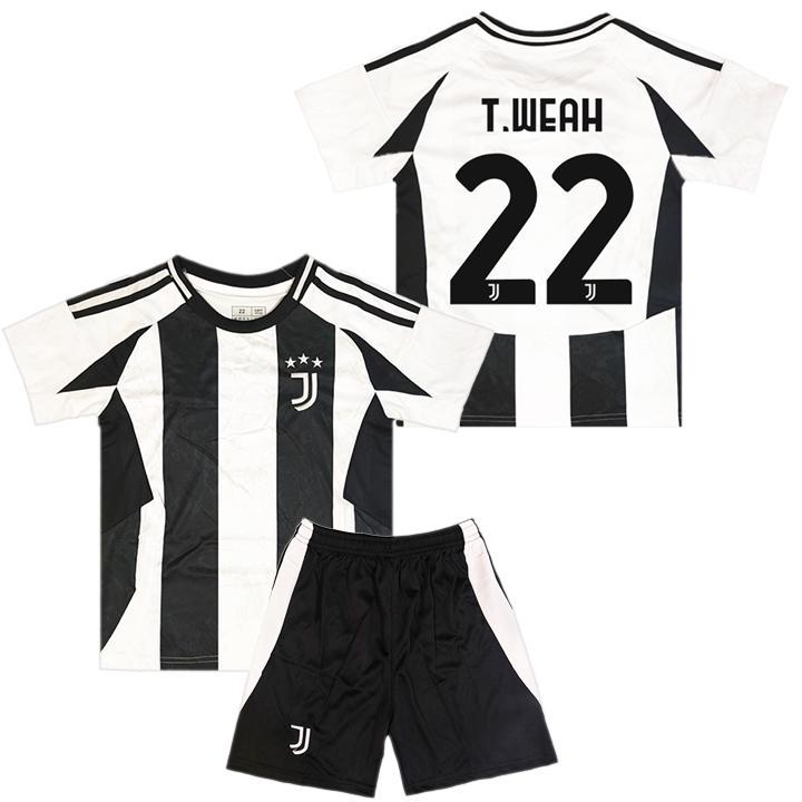 Футбольна форма дитяча Afina Sport T.WEAH 22 Ювентус 2024-2025 Home 135-145 см (set3584_124024) - фото 2