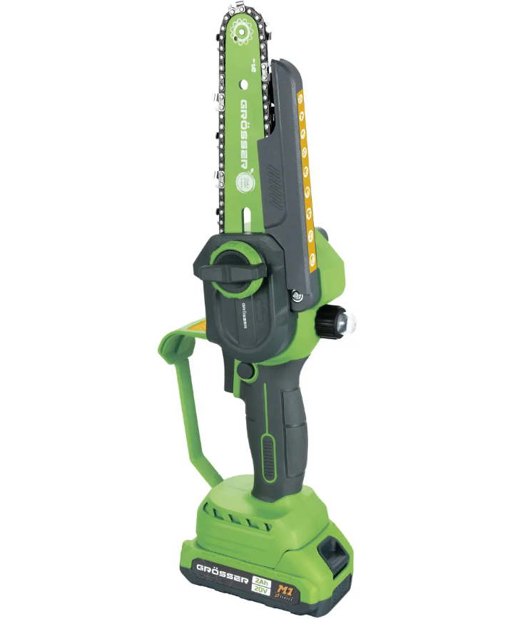 Цепная пила аккумуляторная Grosser GCS 611 1 АКБ и ЗУ