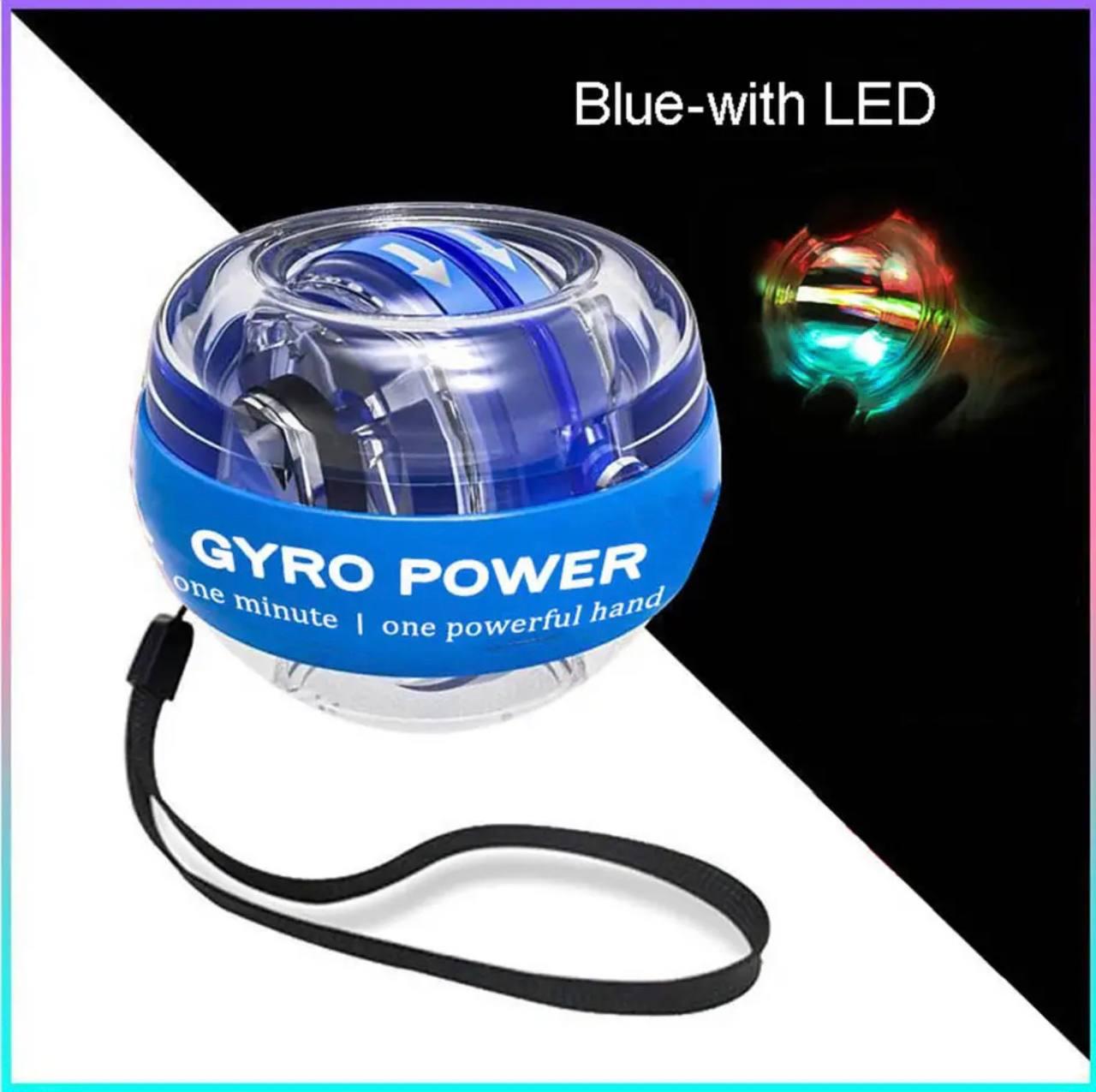 Тренажер для запястья Powerball Gyro Ball Dayzo LED (10951559) - фото 2 Тренажер для запястья Powerball Gyro Ball Dayzo LED (10951559) - фото 2