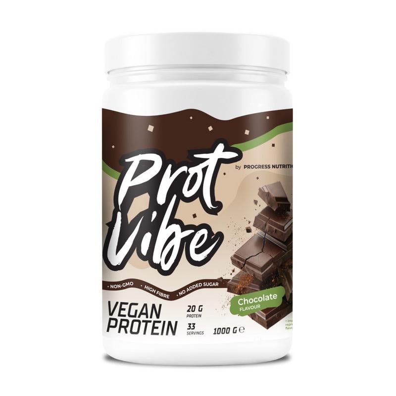 Протеин веганский Progress Nutrition Prot Vibe Vegan Protein 1 кг Шоколад