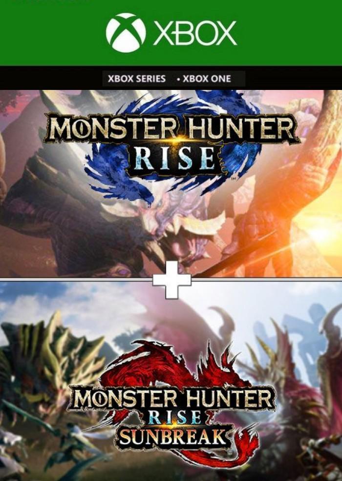 Ключ активації Monster Hunter Rise та Sunbreak для Xbox One/Series S/X (65929504)