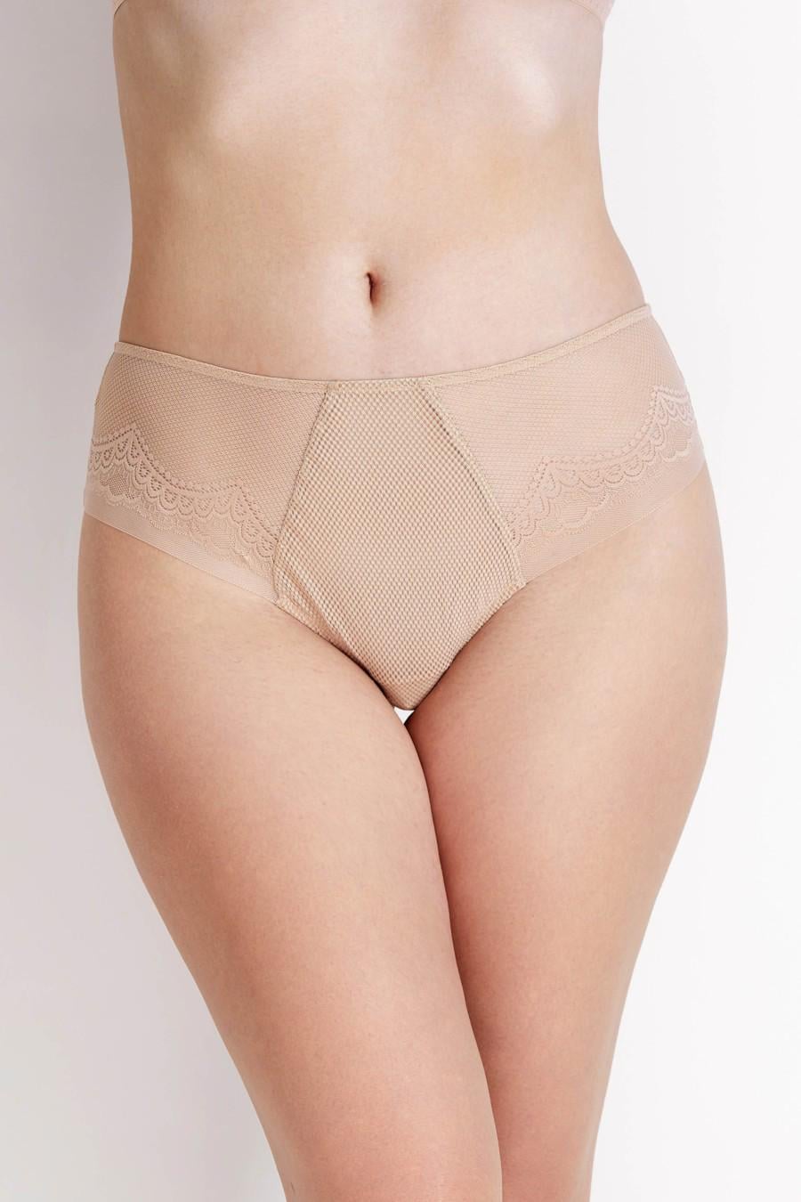 Трусики бразилиана Anabel Arto р. 4/L Бежевый (36599/76996)
