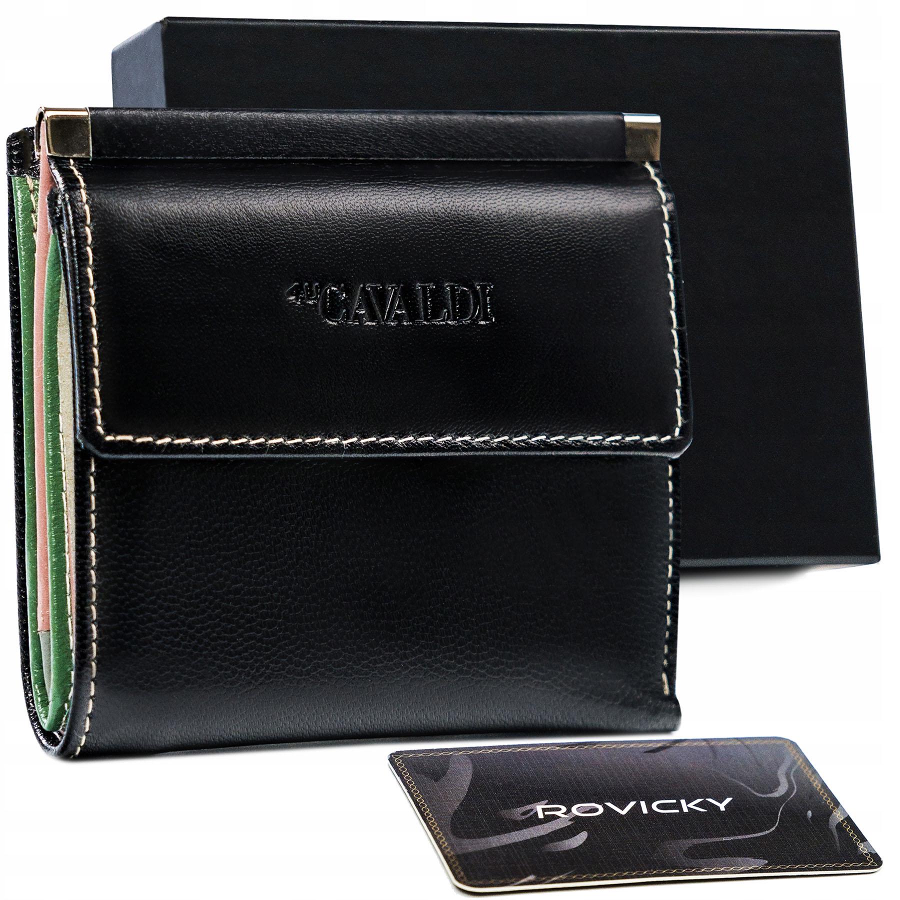 Кошелек женский кожаный 4U CAVALDI RD-16-GCL-0610 Черный