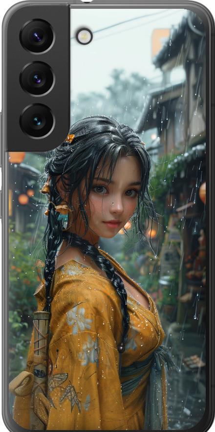 Чехол на Samsung Galaxy S22 Anime-girl (6133u-2494-42517)