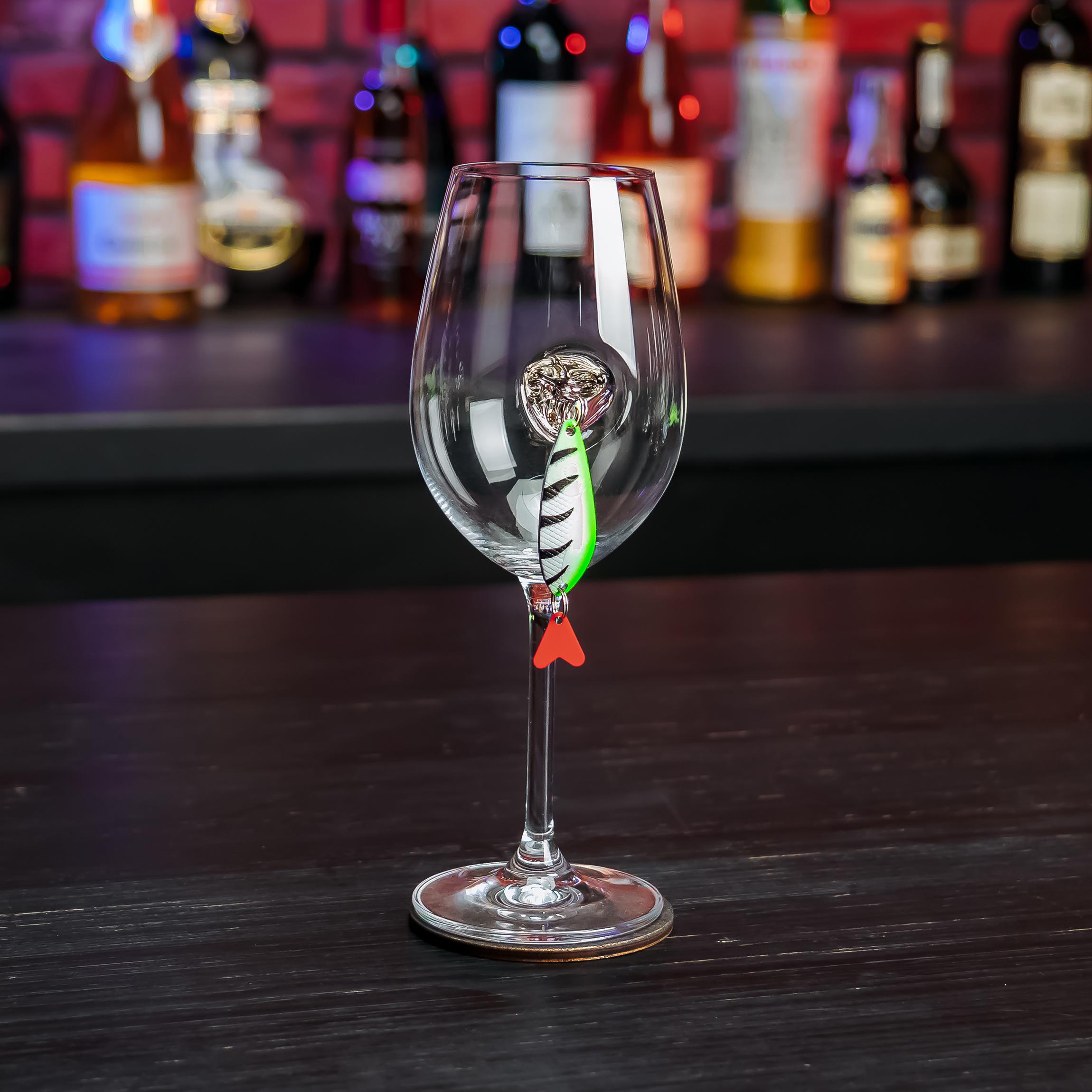 Бокал для вина VSKLO с блесной 350 мл (19483190) - фото 5 Бокал для вина VSKLO с блесной 350 мл (19483190) - фото 5