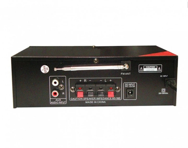 Усилитель звука UKC SN-222 BT 2-х канальный Bluetooth USB FM пульт (4841) - фото 5 Усилитель звука UKC SN-222 BT 2-х канальный Bluetooth USB FM пульт (4841) - фото 5