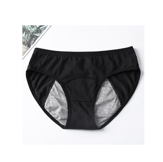 Трусы слипы для месячных от протеканий хлопок XL Черный Трусы слипы для месячных от протеканий хлопок XL Черный