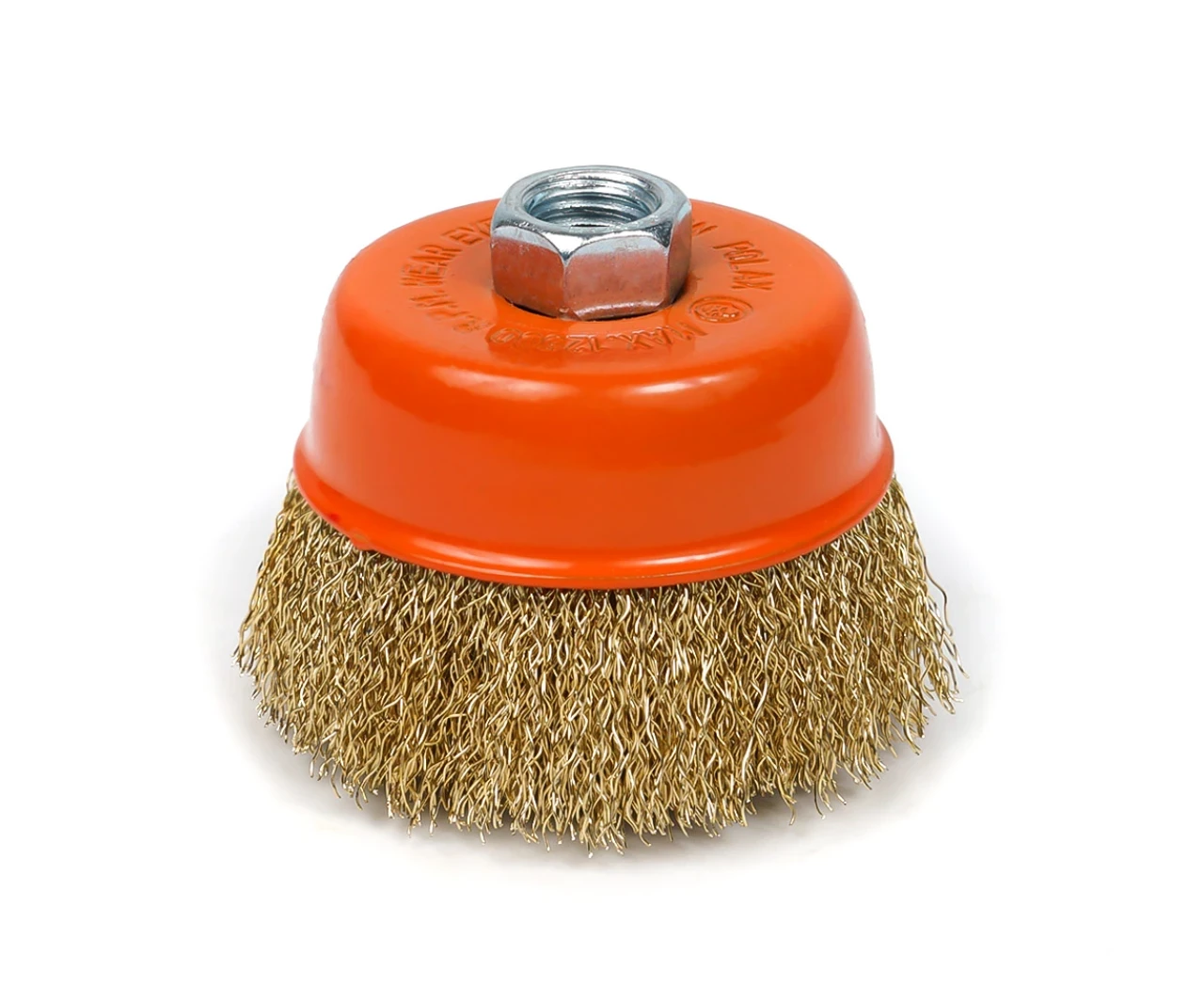Щетка чашеобразная для УШМ рифленая M14 75 мм (27734142)