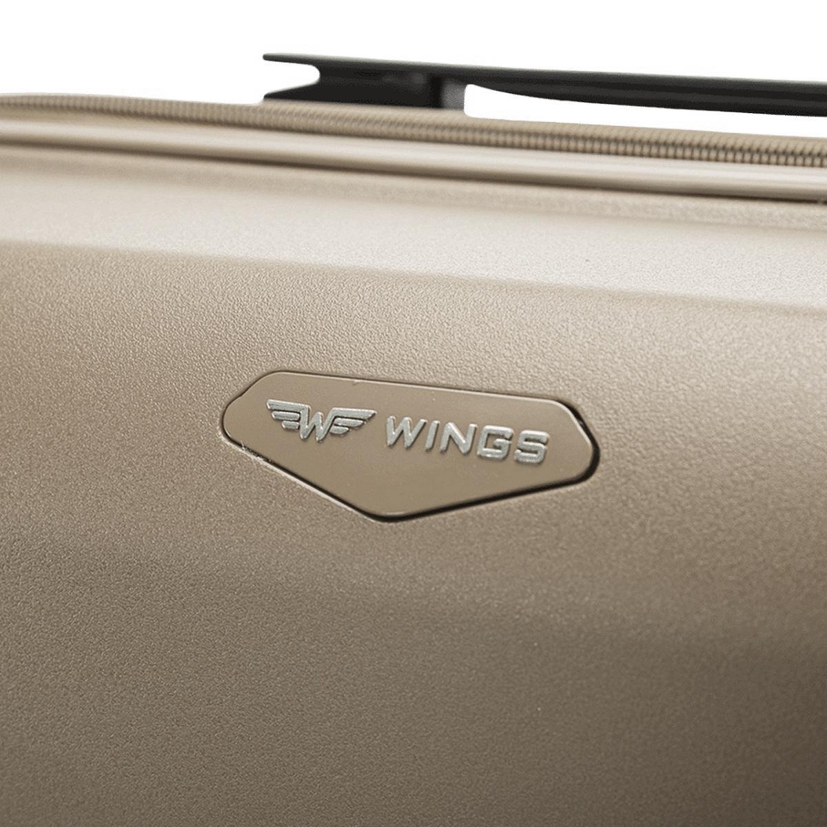 Чемодан полипропиленовый Wings PHX01 средний Шампань (Wp00546) - фото 4