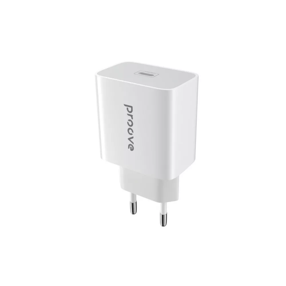 Мережевий зарядний пристрій Proove Mocan 20W Type-C White - фото 1