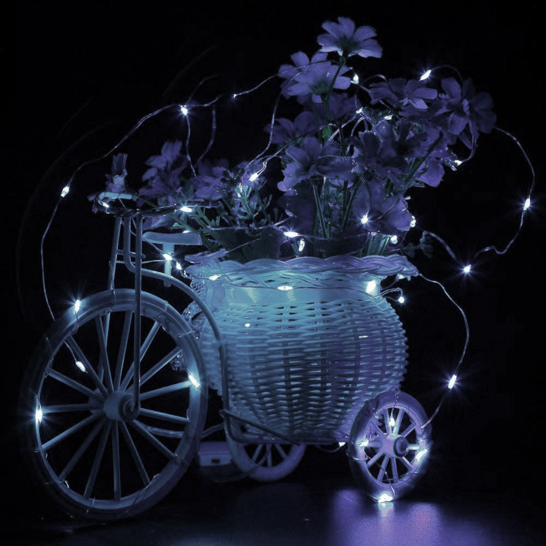 Гірлянда на батарейках Springos 100 LED Pilot CL0101 9,9 м Cold white (CL0102) - фото 5 Гірлянда на батарейках Springos 100 LED Pilot CL0101 9,9 м Cold white (CL0102) - фото 5