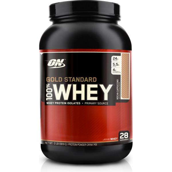 Протеїн Optimum Nutrition 100% Whey Gold Standard 909 г Мокка/Капучино