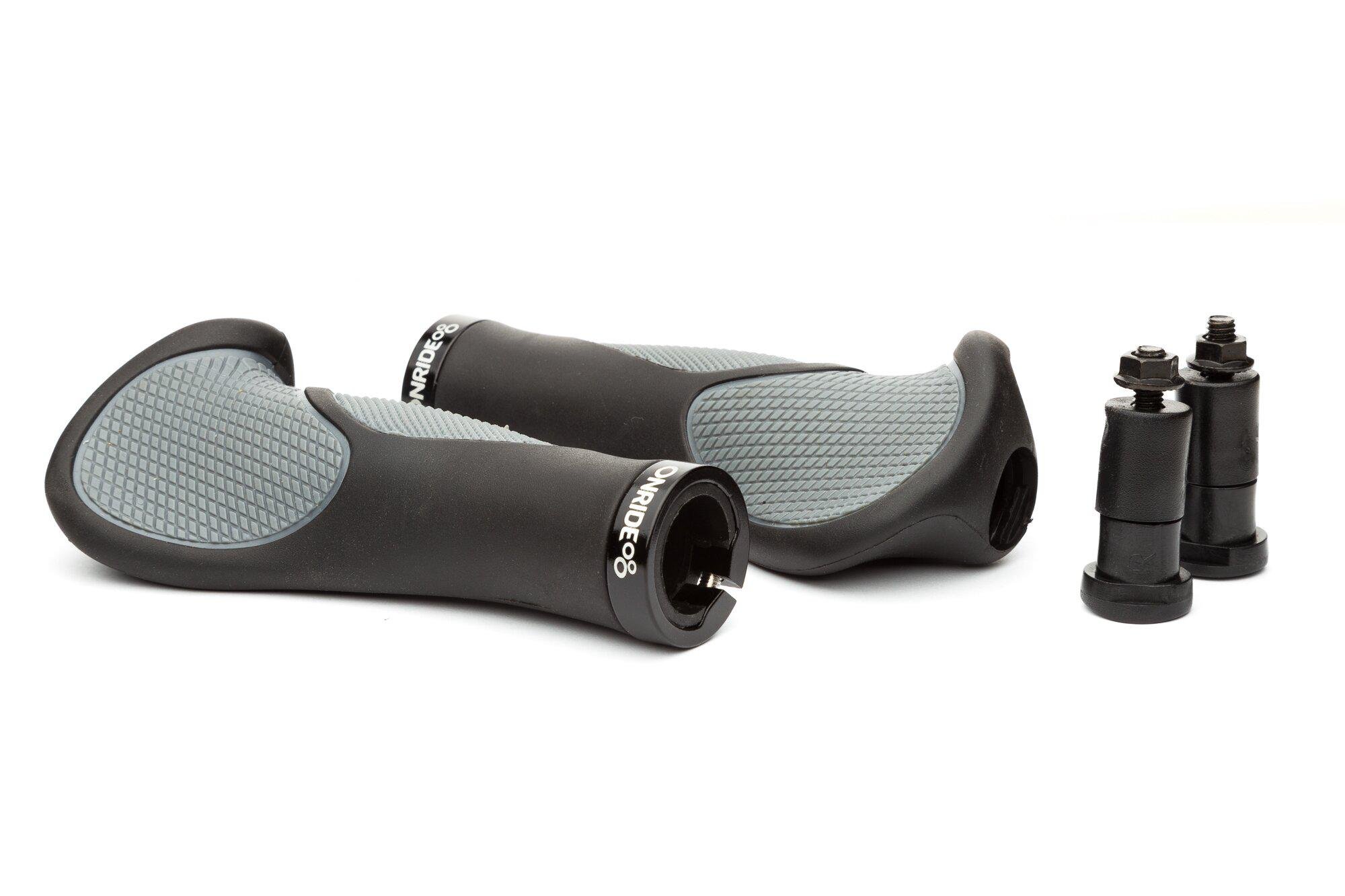 Ручки руля OnRide HornGrip10 Черный/Серый (69061900046)