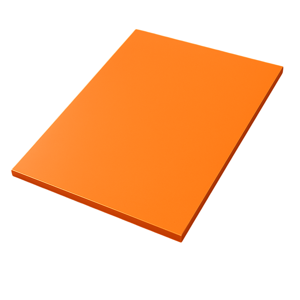 Алюминиевая композитная панель ALUfas 1240х4000 мм толщина 3 мм алюминий 0,3 мм Оранжевый RAL 2008 Алюминиевая композитная панель ALUfas 1240х4000 мм толщина 3 мм алюминий 0,3 мм Оранжевый RAL 2008