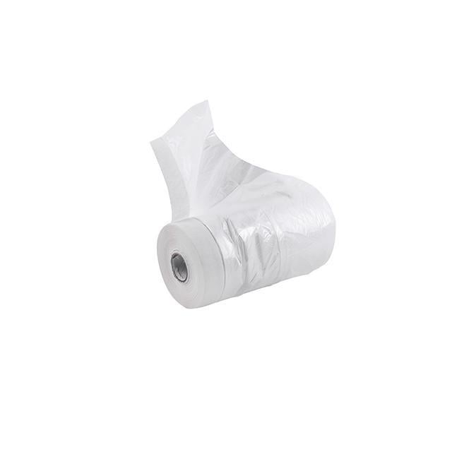 Защитная пленка с малярной лентой Intertool 550 мм х 30 м (KT-0801) Защитная пленка с малярной лентой Intertool 550 мм х 30 м (KT-0801)