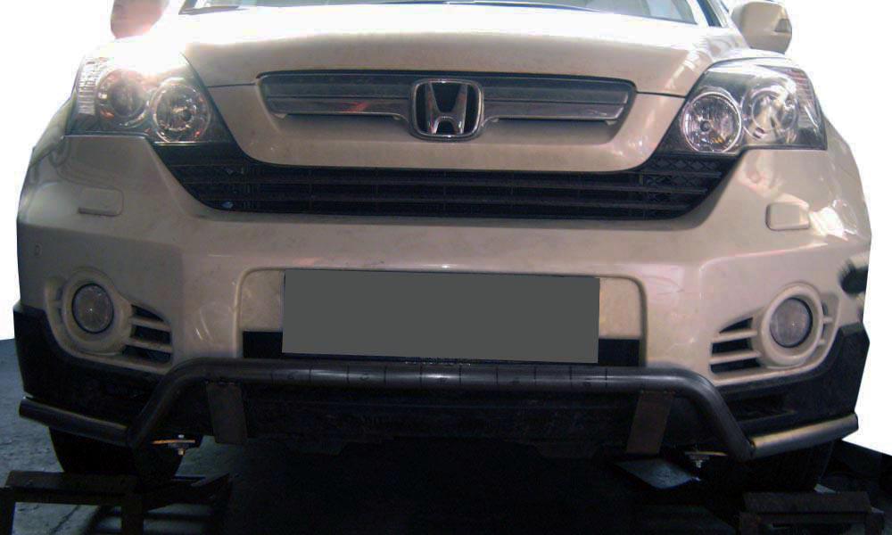 Передняя защита ST016 CAN для Honda CRV 2007-2011 гг. нержавеющая сталь Хром