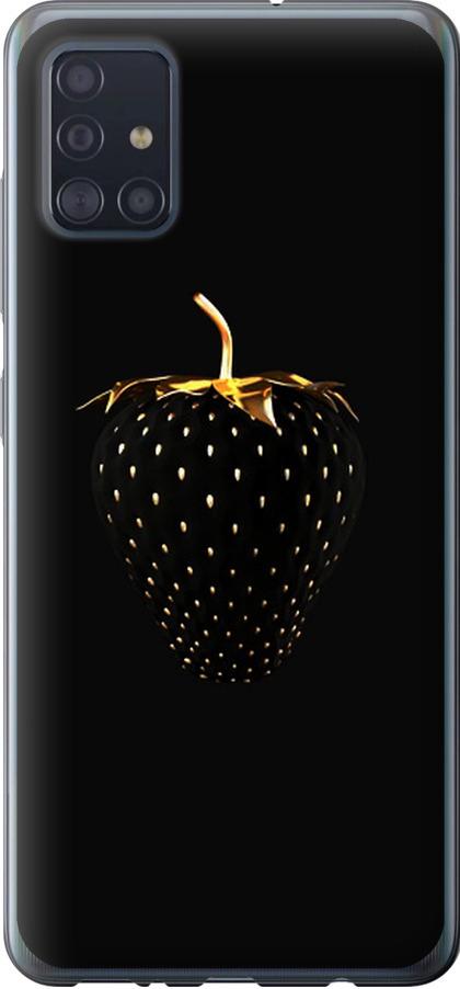 Чехол на Samsung Galaxy A51 2020 A515F Черная клубника (3585u-1827-42517)