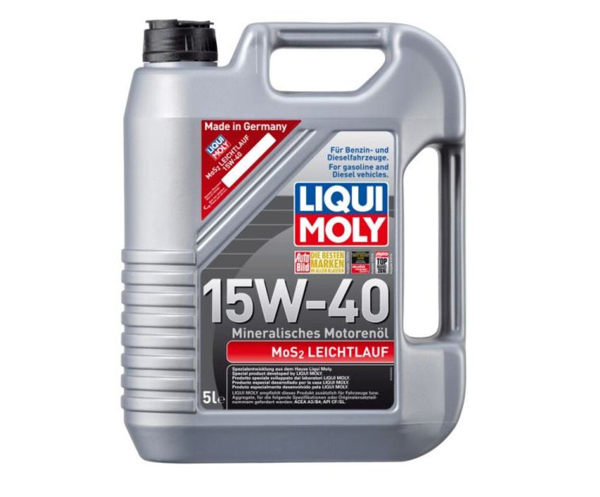 Моторне мастило Liqui Moly MoS2 Leichtlauf 15W-40 5 л (LIM1933)