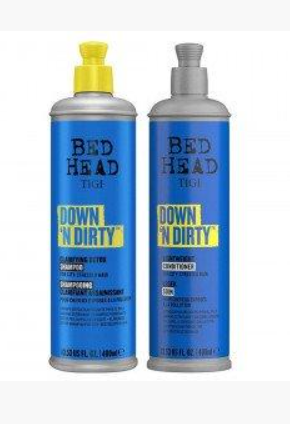 Набор шампунь-детокс и кондиционер TIGI Bed Head Down 'N Dirty 2х400 мл