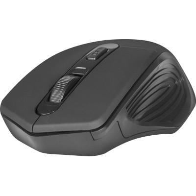Компьютерная мышка беспроводная Defender Datum MB-345 4 кнопки до 1600 dpi Черный (36261189)