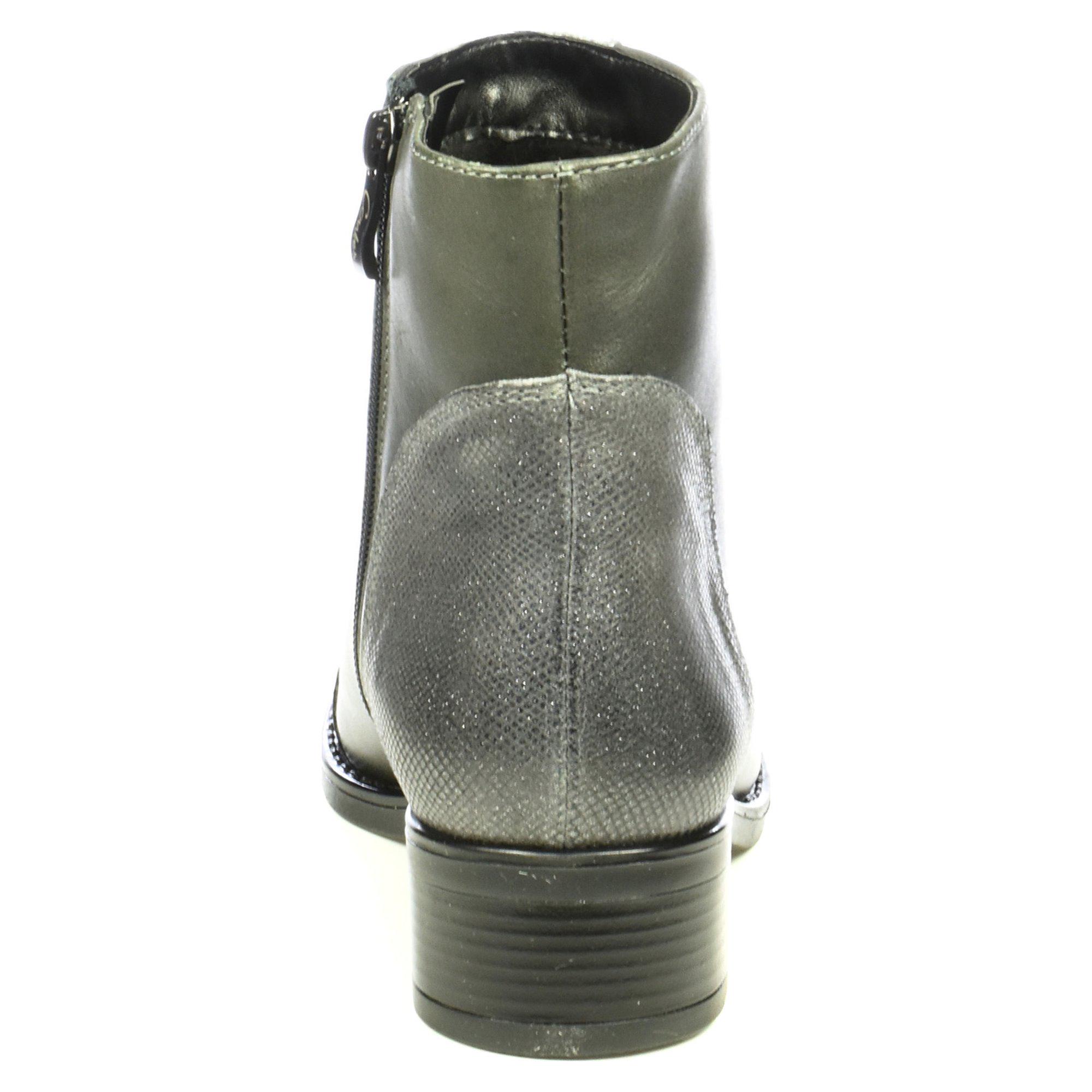 Черевики осінні жіночі Contes р. 40 Сірий (05316-40) - фото 10 Черевики осінні жіночі Contes р. 40 Сірий (05316-40) - фото 10