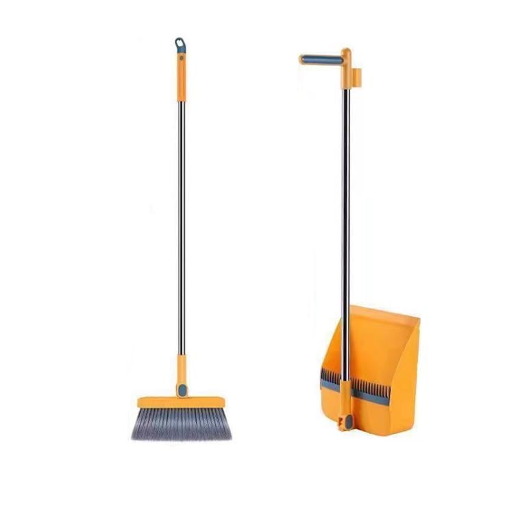 Совок з щіткою із нержавіючої сталі TL-HC03 Жовтий (TL-HC03Y) - фото 6