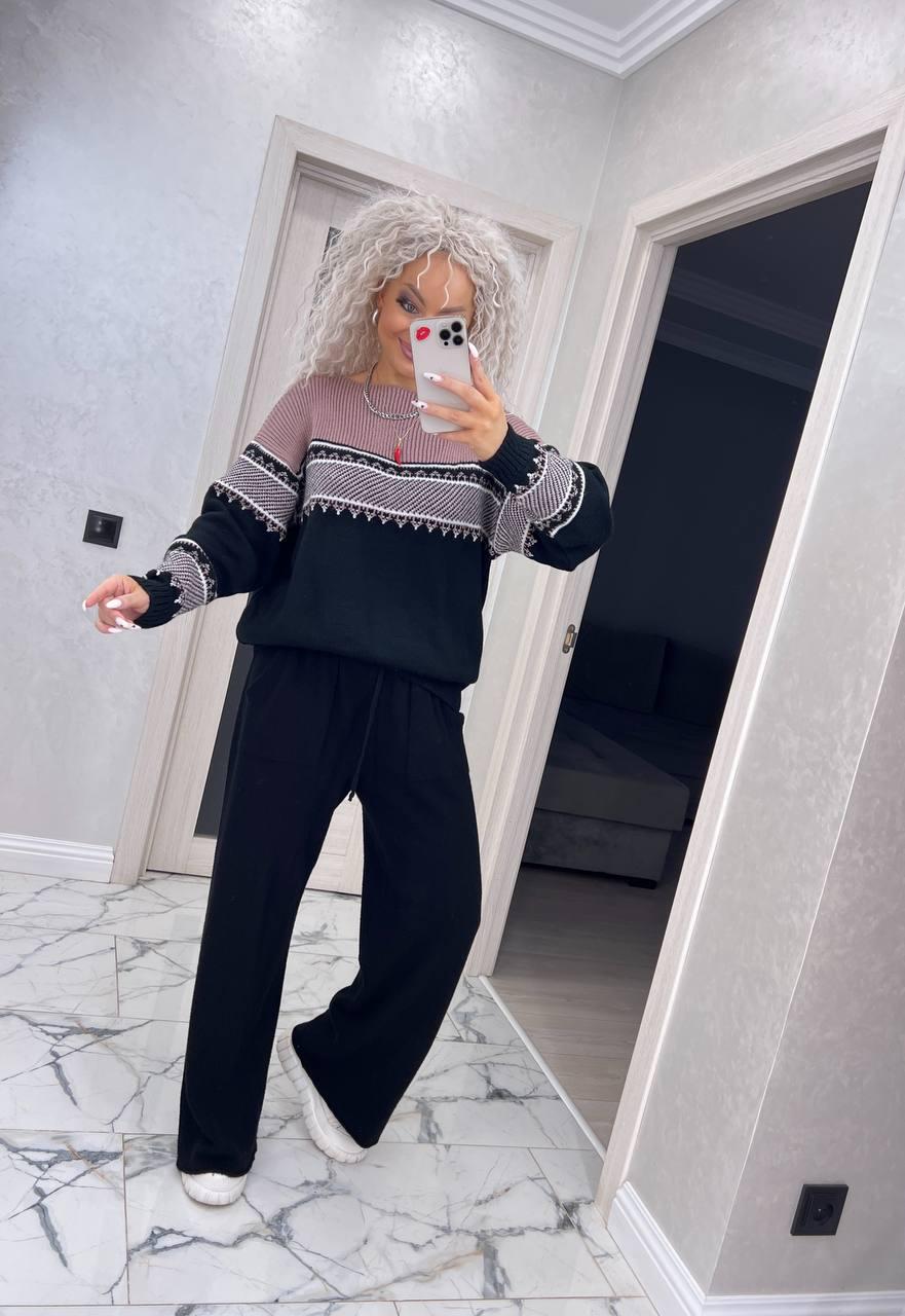 Женский свитер Миранда 44-56 мокко (2049-нс) - фото 16 Женский свитер Миранда 44-56 мокко (2049-нс) - фото 16