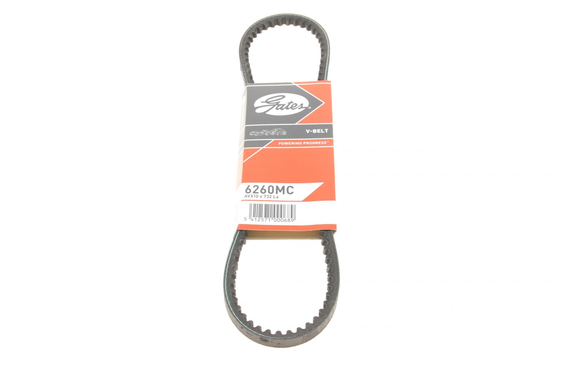 Ремень генератора GATES VOLKSWAGEN Golf/Jetta/Passat 83-97 10X732 (6260MC)