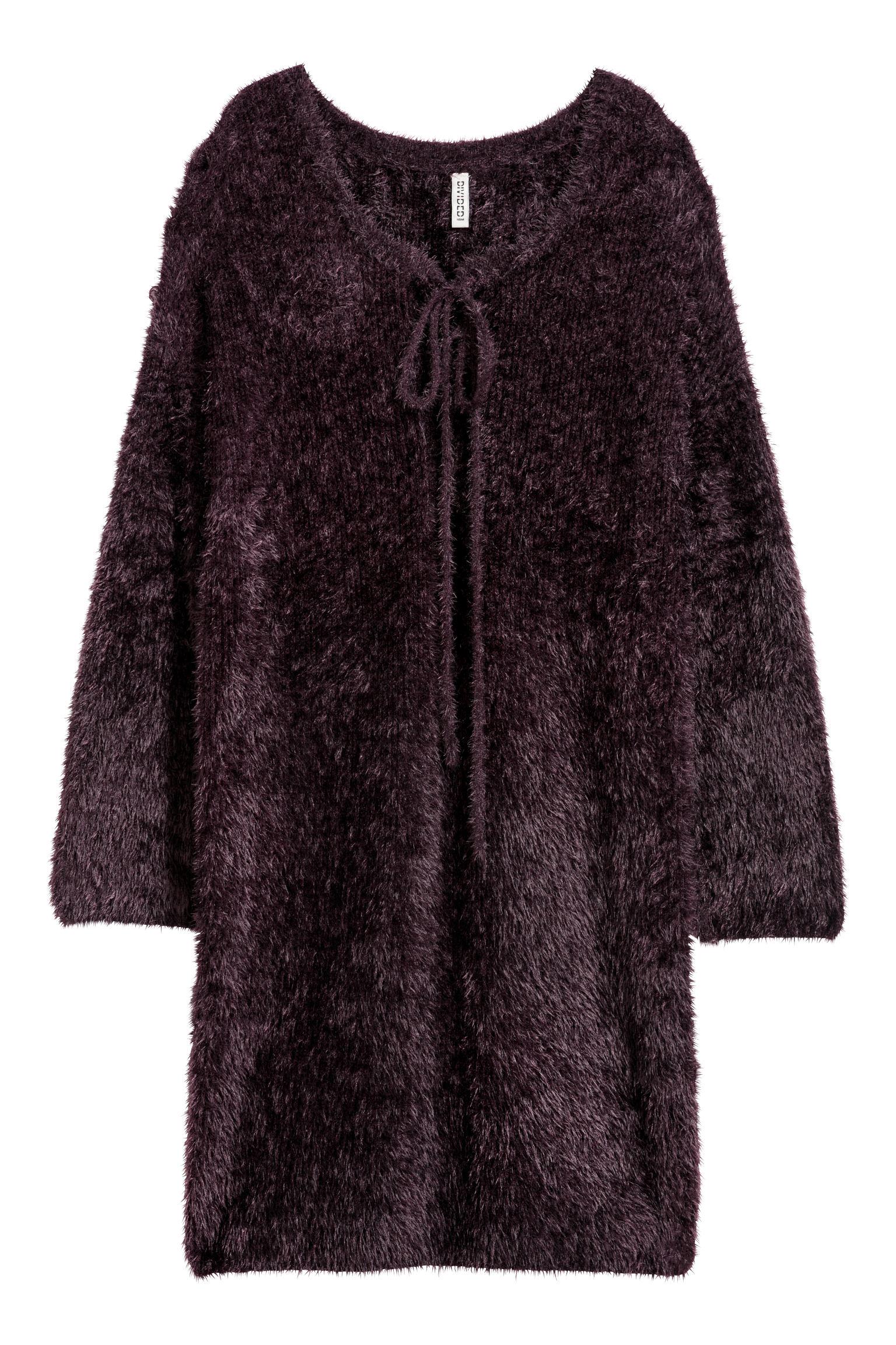 Платье H&M S Темно-фиолетовый (302577025)