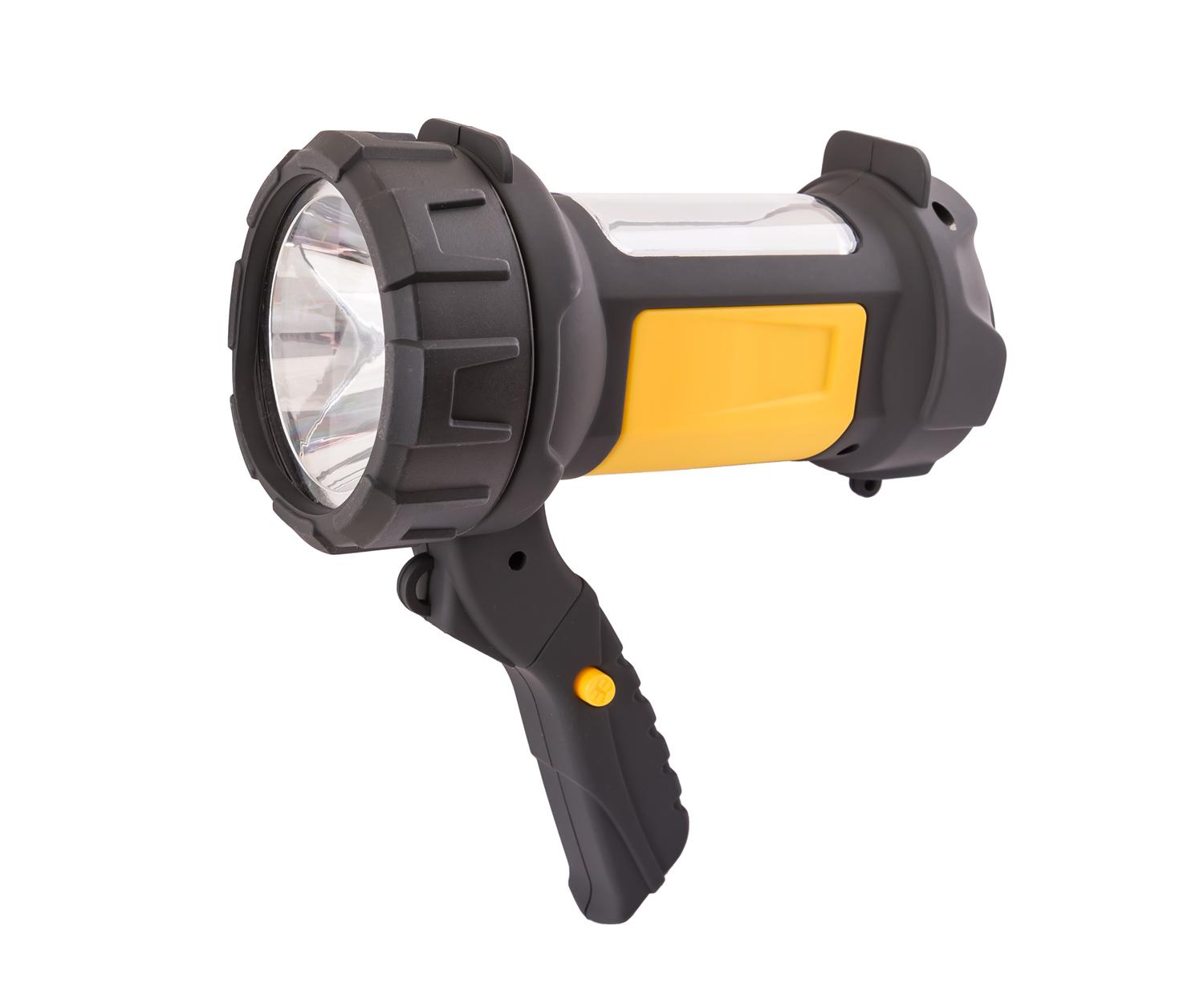 Ліхтар MasterTool тип LED з ручкою 360° 4 режими Cree + Cob 4xAA 2в1 180х94х143 мм (94-0804) - фото 3