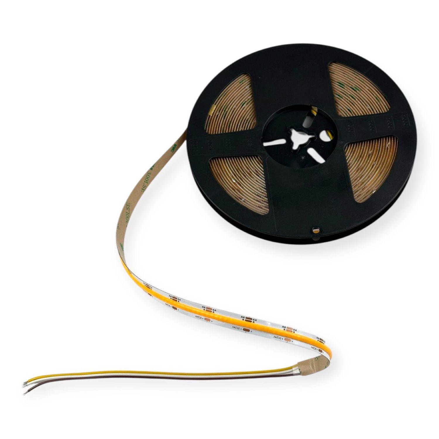 Преміум LED стрічка COB 24V 22W CCT 1800-3000K 1000Lm CRI90 10 мм