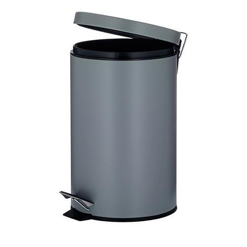 Ведро с педалью Kela Leandro металлическое 12 л Светло-серый (10933) - фото 2 Ведро с педалью Kela Leandro металлическое 12 л Светло-серый (10933) - фото 2