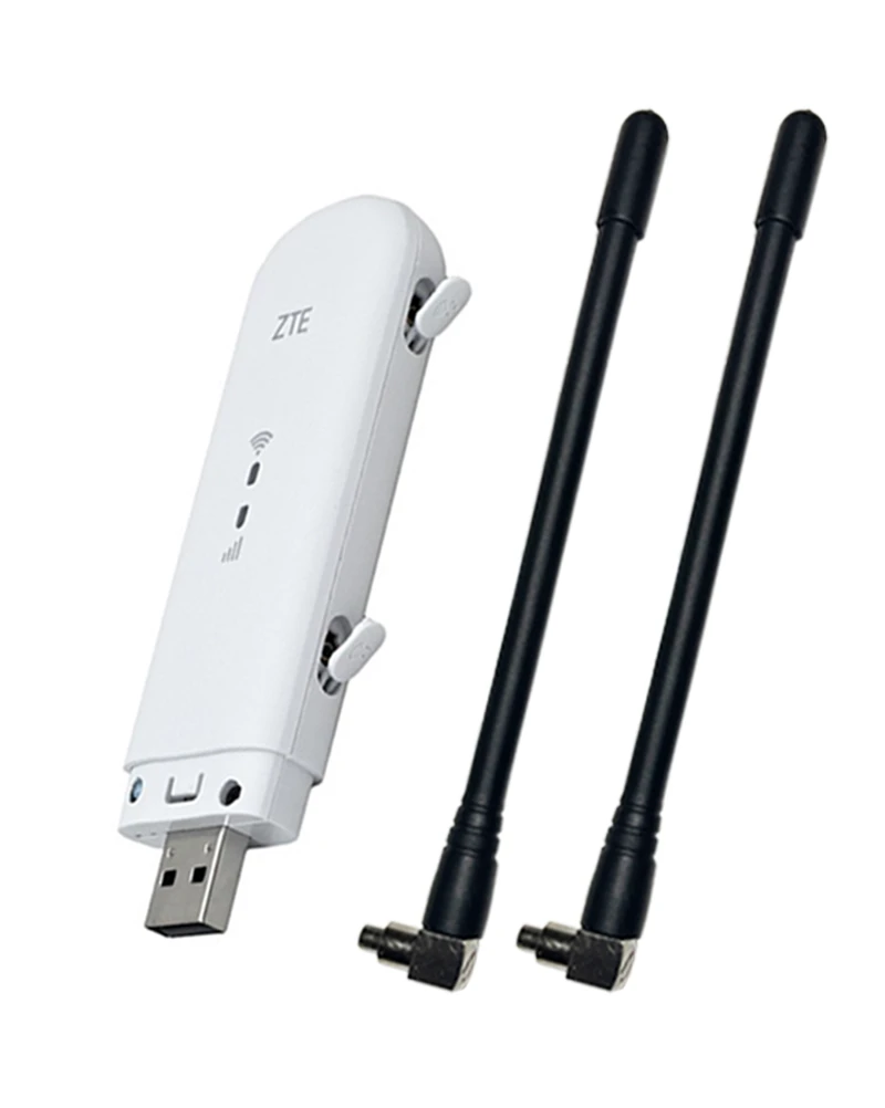 Маршрутизатор 4G модем/роутер USB WI-FI 3G/4G LTE ZTE MF79U и 2 антенны 4G LTE по 4 db для операторов Киевстар/Vodafone/Lifecel