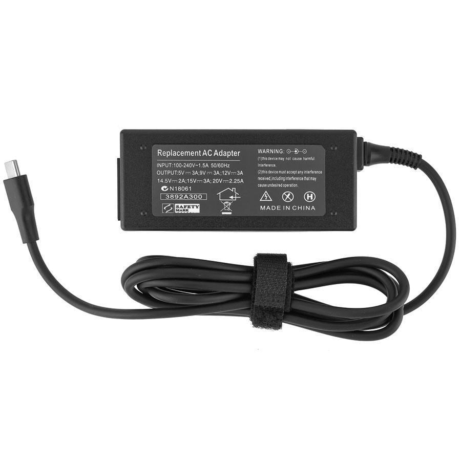 Блок питания для ноутбука Asus/HP/Dell/Lenovo/Acer/Xiaomi USB-C 45W (211276)