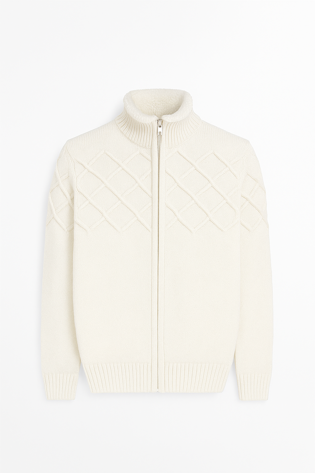 Светр чоловічий на блискавці M світло-бежевий 127321 (b213afed) Светр чоловічий на блискавці M світло-бежевий 127321 (b213afed)